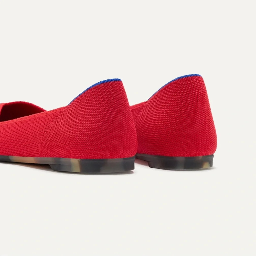 NWOB ROTHY'S The Point II Lollipop Red Size 9 - Picture 4 of 10